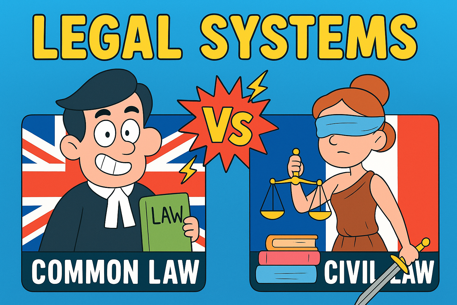 The Difference Between Civil and Common Law - legaleasily